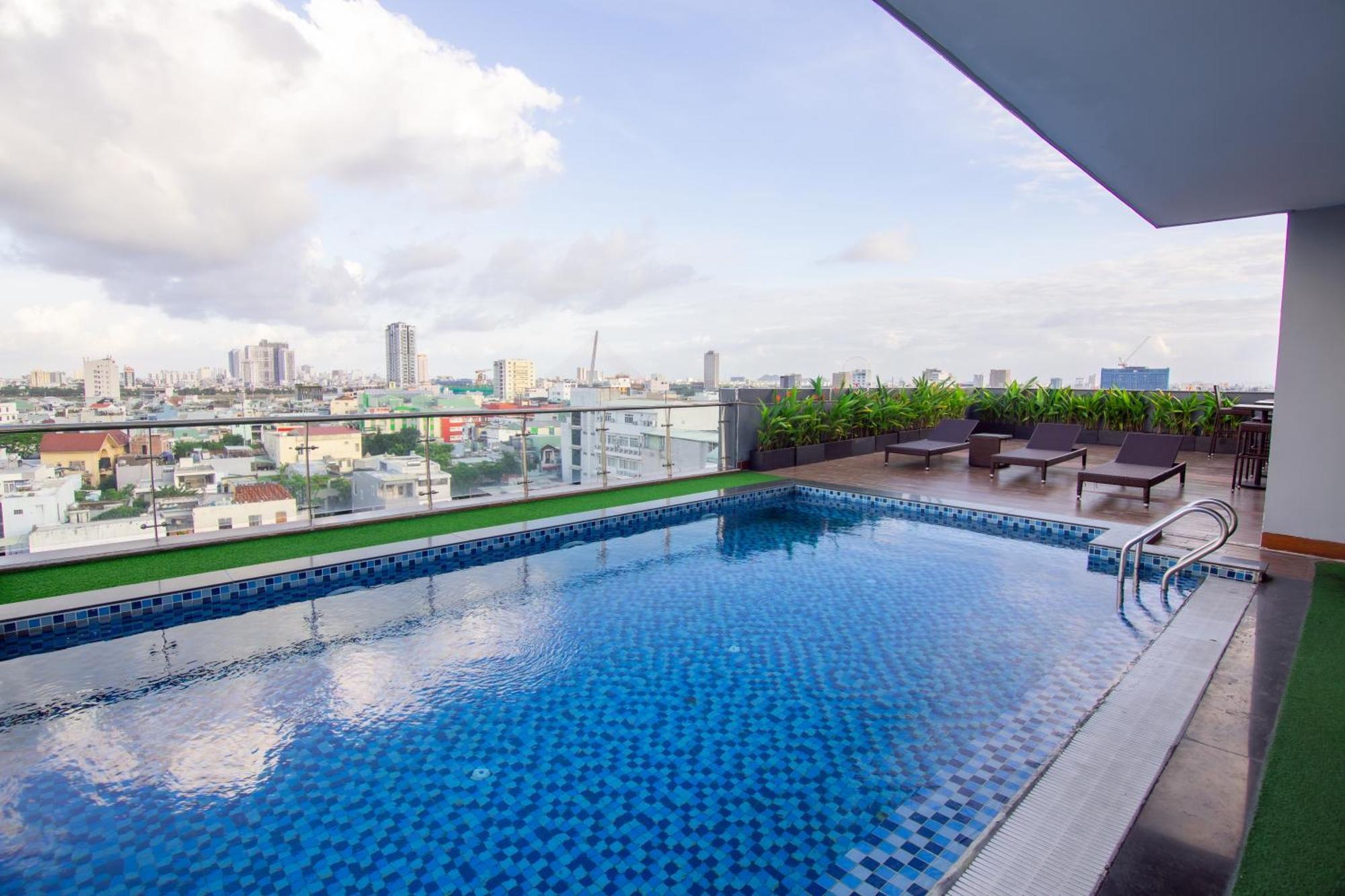 Quoc Cuong Hotel & Apartment Danang By Haviland Exterior foto