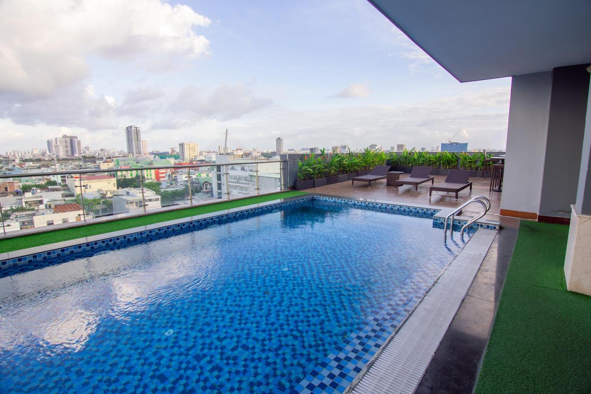 Quoc Cuong Hotel & Apartment Danang By Haviland Exterior foto